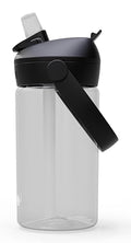 CamelBak Thrive Flip Straw Kids Water Bottle with Bite Valve, Tritan Renew Design for School and Travel, 14oz, Clear - color: Clear