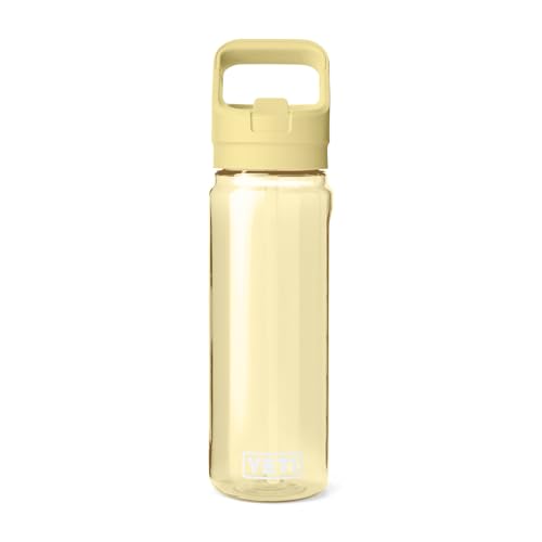 YETI Yonder 750 ml/25 oz Water Bottle with Yonder Straw Cap, Daybreak Yellow - color: Daybreak Yellow, size: 25 Ounces
