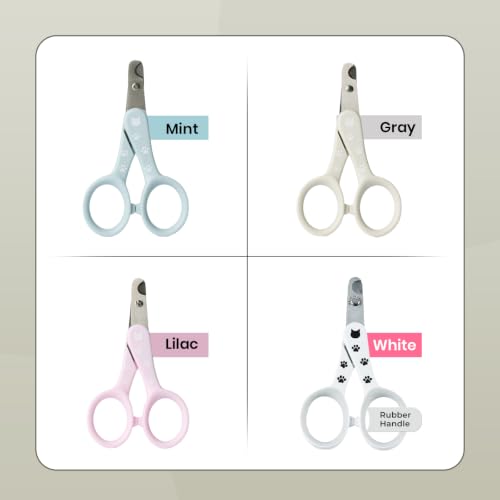 Necoichi Purrcision Stainless Steel Cat Nail Clipper, Made in Japan (Gray) - style: Gray