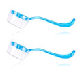 2 Pack Hedgehog Bath Brush Guinea Pig Massage Comb for Hamster Rats | Cleaning Supplies, Ferrets, Chinchilla - color: Blue