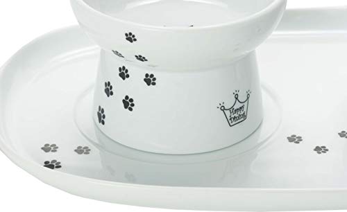 Necoichi Raised Cat Bowl Dining Tray (Bowl Set with Dining Tray)