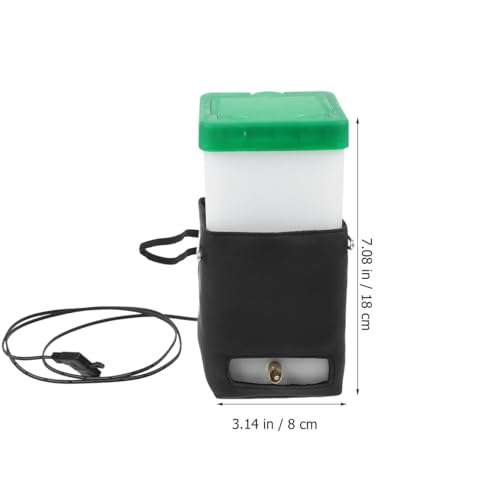 POPETPOP Heated Water Bottle for Pets Automatic Thermostat Rabbit Water Dispenser Capacity Safe Easy to Clean for Hamsters Bunnies and Other Animals
