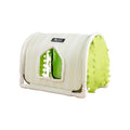 Guinea Pig Hideout No Bottom Guinea Pig Bed Easy to Clean Rabbit Hideout Bunny Beds - Small Animal Indoor Habitat for Chinchilla Ferret Hedgehog Flower-Branch Mouse (Green) - color: Green