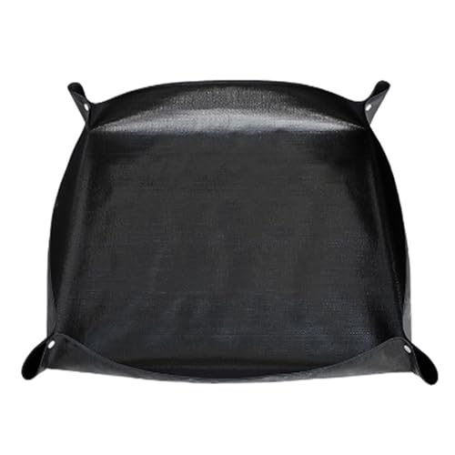 Oncpcare Large Waterproof Rabbit Playpen Mat 59×59 in (Black) – Reusable Floor Tarp and Cage Liner for Guinea Pig, Bunny, and Small Animal Habitat, Provides Spacious and Comfortable Play Area - color: 59x59 in (1pcs)