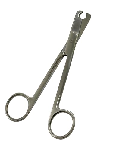 Pet Claw Trimmer 5.5" + 6" Scissors Style - 2PK - Dog and Cat Nail Trimmer - Veterinary and Grooming