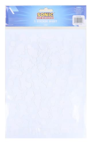 Sonic The Hedgehog Raised Sticker Sheet