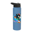 Sonic the Hedgehog - Racing Around the World Shadow Stainless Steel Insulated Water Bottle - color: Light Blue
