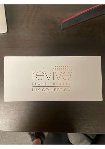 reVive Light Therapy Lux Collection Soniqué Cleanser, Full Size | Sonic Face Cleanser Brush with Medical-Grade Red Light Therapy for Face, Water-Resistant - style: Lux Sonique Cleanser – Full Size