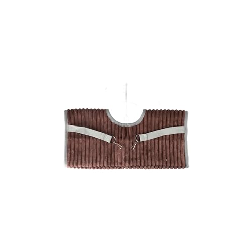 Leadigol Ferret Hammock and Rat Hammock,Ferret Tunnel Hanging Hammock Bed,Guinea Pig Hammock Warm Swinging Bed,Hamster Hammock Cage Accessories(Coffee)
