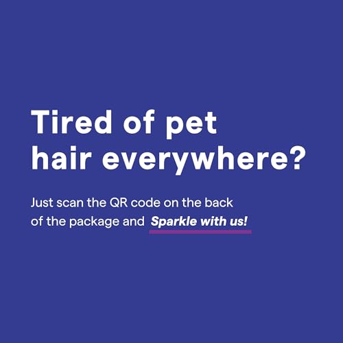 Dog & Cat Comb – Removes Tangles, Knots, and Matted Fur – Grooming Tool with Stainless Steel Teeth and Non-Slip Handle – Best Pet Hair Comb for Home Grooming Kit – Includes eBook Guide