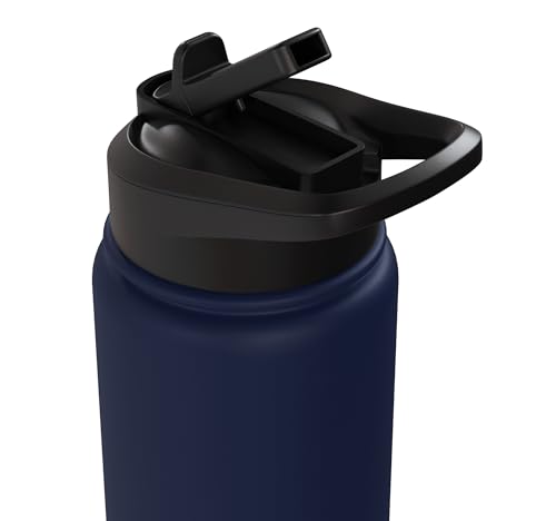 Sugar Glider, Dabbing | Kids, Girls, Boys | Sugar Glider Stainless Steel Insulated Water Bottle - color: Navy Blue