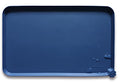 Hoki Found L Silicone Pet Food Mats with High Lips - Non Slip Cat Dog Bowl Placemats - Waterproof Cat Dog Feeding Mat - Indigo Ink - color: Indigo Ink, size: 22" x 14"