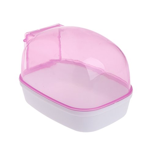 Hamster Sand Bath Critters Shower Toilet Bed Sand Container Bathtub for Small Mice Hedgehog Squirrel Hamster Guinea Pig