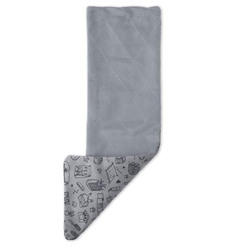Paw Inspired Fitted Fleece Ramp Cover for Critter Nation Cage, Gray | Ladder Liner for Ferret Nation/Critter Nation Cage, For Ferrets, Rats, Chinchillas, Hedgehogs, Small Animals, Pets - color: Gray, size: Ramp Cover