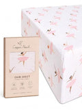 Copper Pearl, Katerina Premium Crib Sheet - color: Katerina