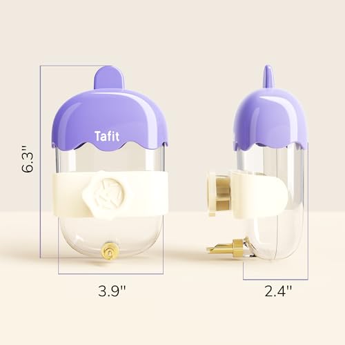 Leak-Proof & Chew-Proof Hanging Water Dispenser No Drip for Birds, Chinchillas, Guinea Pigs, Ferrets, Rats, Rabbits, Bunnies, Parrots, Squirrels, and Other Small Animals - Green, 12oz - color: Green, size: 12.2 fl oz