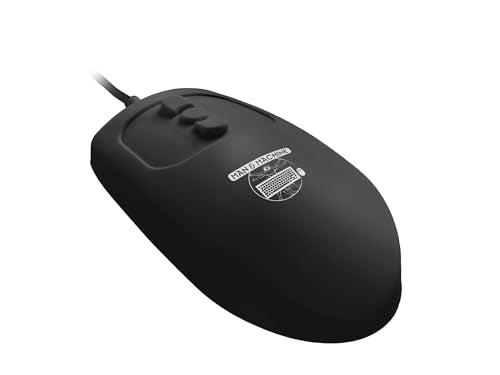 Man & Machine Mighty Mouse, Sealed Waterproof - Black - color: Black