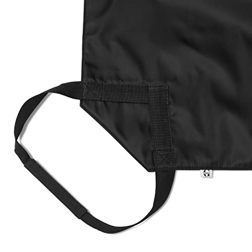 Transport Stretcher for Dogs - Animal Emergency Transport Carrier with Buckled Adjustable Safety Strap - Complete with Collapsible Dog Bowl