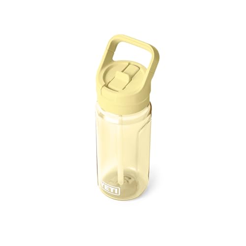 YETI Yonder 600 ml/20 oz Water Bottle with Yonder Straw Cap, Daybreak Yellow - color: Daybreak Yellow, size: 20 Ounces