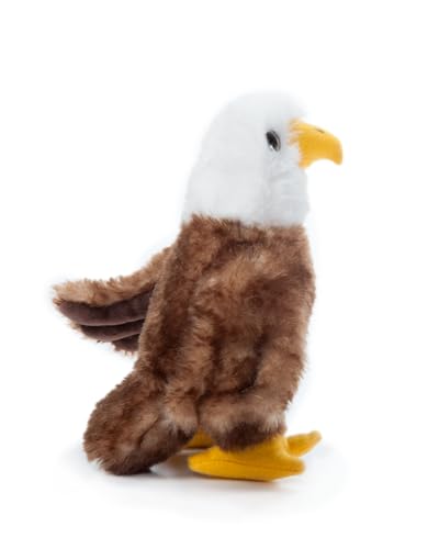 The Petting Zoo Bald Eagle Stuffed Animal Plushie, Gifts for Kids, Wild Onez Babiez Zoo Animals, Eagle Plush Toy 6 inches - color: Bald Eagle