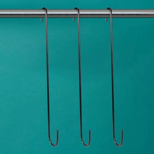 Vindar 3 Pack 16.5 Inches Bird Feeder Hook Extra Large S Hooks Heavy Duty Hooks Hangers for Tree Branch, Bird Feeder, Hummingbirds Feeders, Bird House, Office, Wind Chimes, Lanterns, Gardening Tools - color: 3 Pack 16.5 inches