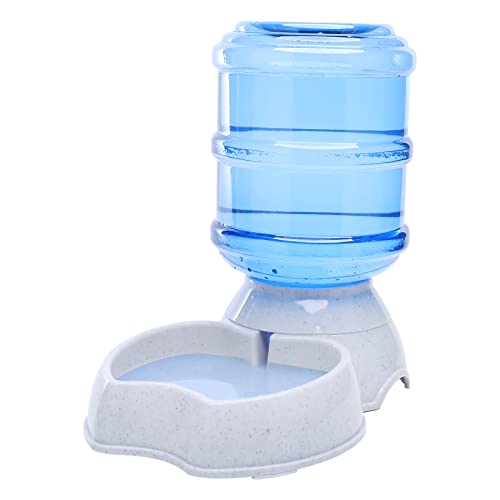 Pet Water Dispenser Automatic for Dogs Cats, BPA-Free, Gravity Refill, Self Feeding for Small Medium Pets Puppy Kitten Rabbit - 1 Gallon (Waterer) - size: Waterer