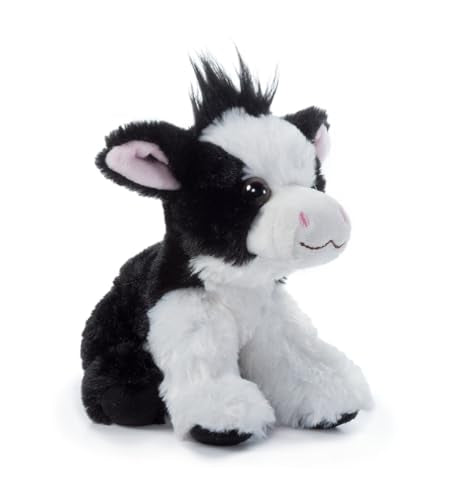 The Petting Zoo Cow Stuffed Animal Plushie, Gifts for Kids, Wild Onez Babiez Farm Animals, Cow Plush Toy 6 inches - color: Cow