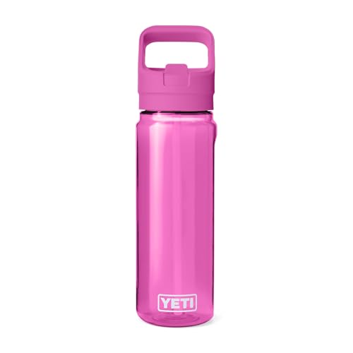 YETI Yonder 750 ml/25 oz Water Bottle with Yonder Straw Cap, Wildflower Fuchsia - color: Wildflower Fuchsia, size: 25 Ounces