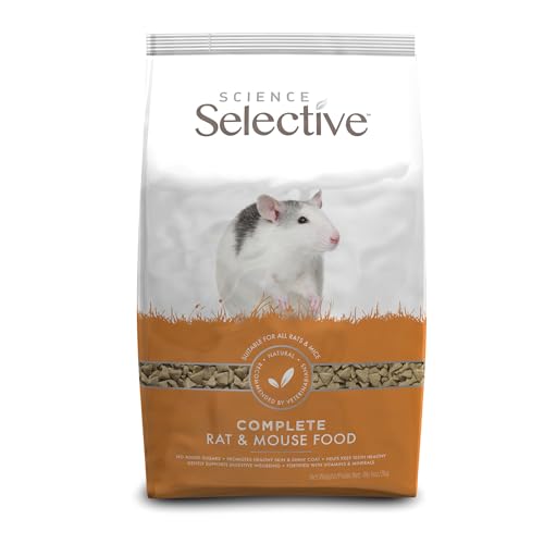 Supreme Petfoods Science Selective Rat Food, 4 Lb 6 Oz, 4.38 Pound (Pack of 1)