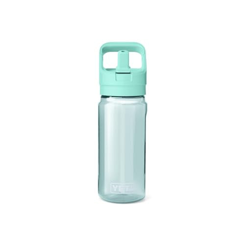 YETI Yonder 600 ml/20 oz Water Bottle with Yonder Straw Cap, Seafoam - color: Seafoam, size: 20 Ounces