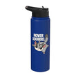 Cute Womens Girls Kids Mom Hover Squirrel Sugar Glider Lover Stainless Steel Insulated Water Bottle - color: Royal Blue
