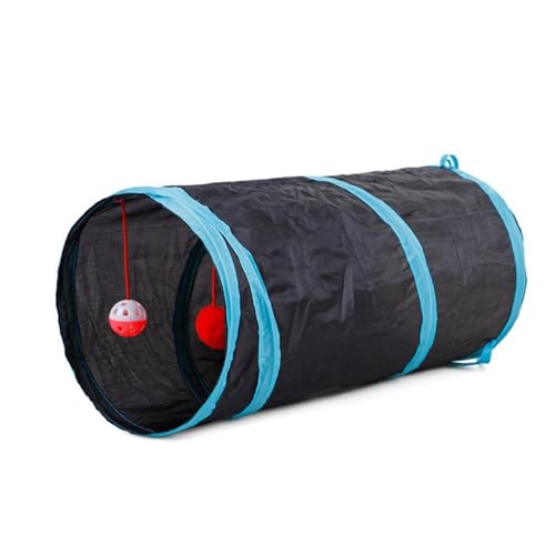 Cat Tunnels Indoors Cat Play Tunnel for Indoor Outdoor, Cat Tunnel Large Cat Toy Kitten Kitty Rabbt (2 Way)
