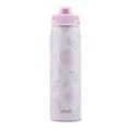 Ello Pop & Fill Insulated Stainless Steel Water Bottle with Quick Fill Lid, Leakproof Locking, Sip or Chug Spout, BPA-Free, Double Wall Vacuum Insulated for Sports, Travel & School- 22oz / 32oz / 40oz - color: Blossom Bliss, style: 22oz