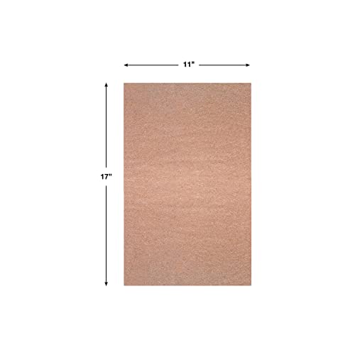 Penn-Plax 7-Pack of Gravel Paper, 11" x 17" | Great for Hard-Billed Birds | Clean, Easy and Safe for Birds | Aids in Digestion (BA639) - size: 11" x 17"