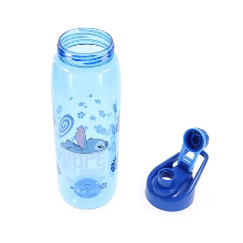 Silver Buffalo Disney Lilo and Stitch Nope Lazy Quote, Water Bottle, 28oz | Not Today, Includes Screw-On Lid, 0.83 Liters - color: Lilo and Stitch Nope Not Today, size: 28 Ounces