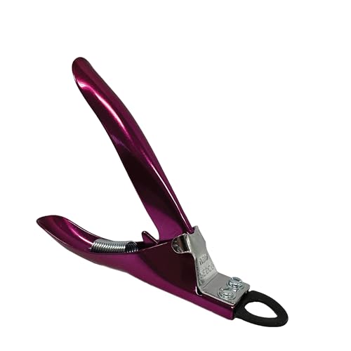 Candy Series Dog Nail Clippers for Large Dogs – USA-Made Professional Guillotine Pet Nail Trimmer with Replaceable Blade System - color: Candy Red, size: Large