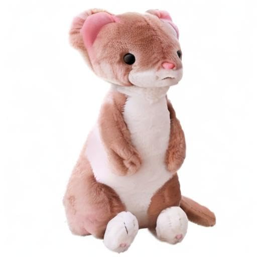 Ferrets Plush Pillow 20 Inch(Brown) - color: Brown