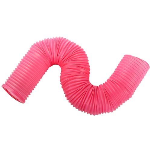 3 Packs Hamster Fun Tunnels, Pet Mouse Plastic Tube, Collapsible Plastic Tunnel, Tube Pet Hideaway, Training Hideout Tunnels for Guinea Pigs, Chinchillas, Rats, Ferrets, Dwarf Rabbits