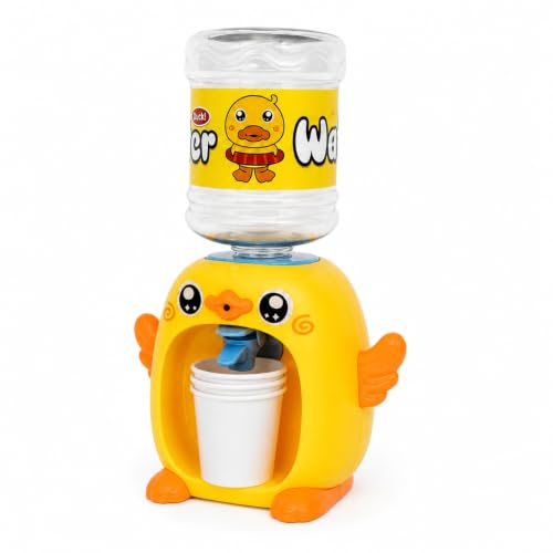 Mini Water Dispenser Toy for Kids - Cartoon Duck Animal Shaped | Mini Water Dispenser for Kids Cute Machine Drinking Fountains Toys