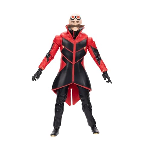 Sonic 3 Movie Action Figures 5-Inch Ivo Robotnik Collector Toy Figure, Highly Articulated for Boys Girls - Officially Licensed Sonic The Hedgehog 3 Movie Product - color: Ivo Robotnik