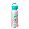 Swig Life 32oz EZ Fill Water Bottle with Straw Lid, Errbody at the Beach | Leakproof Lid - Double Wall Insulated Stainless Steel - Lid, Straw & Lock - Cup Holder Friendly - Dishwasher Safe - color: Errbody Beach, size: 32 Ounces