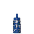 Hydrapeak NBA Officially Licensed Minnesota Timberwolves Mini 14oz Kids Stainless Steel Water Bottle with Straw Lid & Flexible Handle, Double Wall Insulated, Spill Proof, Perfect for Back to School - color: Minnesota Timberwolves