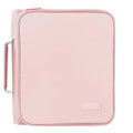 SUNEE Zippered Binder Bag with Handle, 2-Inch 3-Ring O-Ring, 500-Sheet Capacity, Includes Zip Pocket, 5-Tab Expanding File Folder, Multi-Pocket Organizer Binder for Middle School, Pink Lotus - color: Pink Lotus