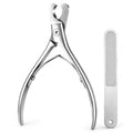 Cat and Dog Nail Clippers for Small & Medium Pets - Precision Pet Nail Trimmer with Included Cat Nail File - Professional Metal Claw Scissors for Kittens, Puppies, Rabbits & Birds