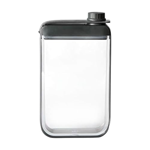 Rabbit Leak-Free Discreet Flask, Compact and Portable, Black Stainless Steel, 3.25" x 1.2" x 6" Dimensions, Perfect for Travel and Outdoor Use - size: 3.25" x 1.2" x 6"