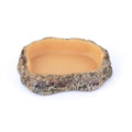 Reptile Food Dish, Terrarium Water Bowl, Feeding Bowl for Reptile Amphibian Pets - size: X-Small