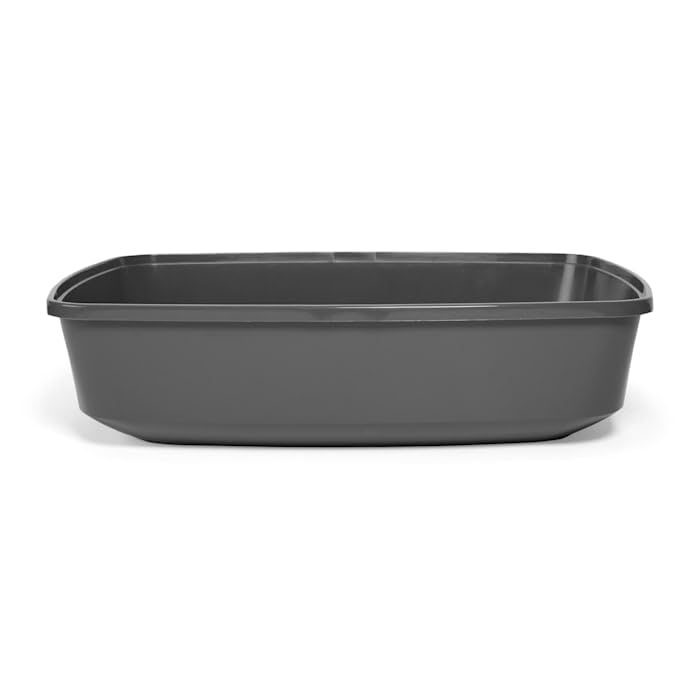 So Phresh by Petco Open Cat Litter Box Charcoal X-Large 22.4" L X 16.9" W X 5.4" H
