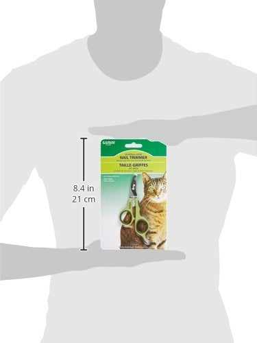 Coastal Pet- Safari - Cat Deluxe Nail Trimmer, No Color, One Size (5" L x 2.25" W)