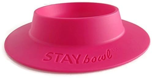 Tip-Proof Bowl for Guinea Pigs and Other Small Pets - Fuchsia (Pink) - Large 3/4 Cup Size New