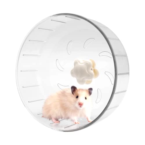 GOLDEAL 6.7Inchs Silent Hamster Wheel, Hamster Toys for Hamster Cage, Super Mute Spinner Exercise Running Wheel for Small Hamsters, Gerbils, or Mice (6.7Inchs) - size: 6.7Inchs
